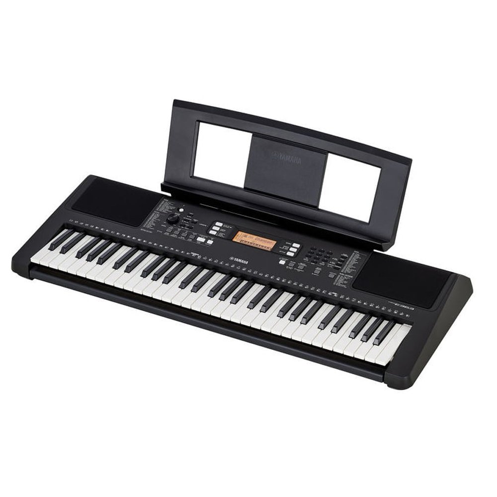 Yamaha PSR-E363 Digital Keyboard (61 Keys) With Blueberry Cover
